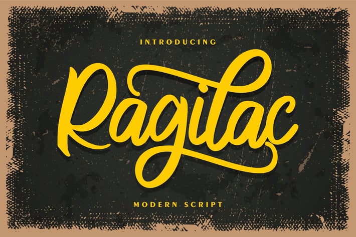 Ragilac Modern Script