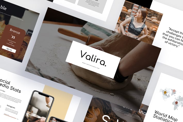 Valira - Bakery Powerpoint Template 