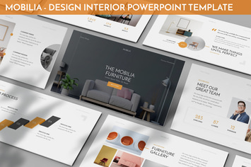 Mobilia - Design Interior Powerpoint Template