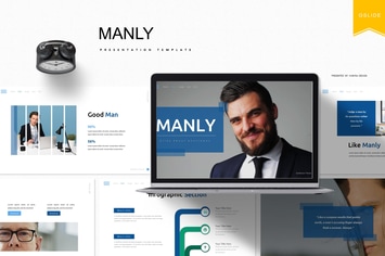 Manly | Google Slides Template