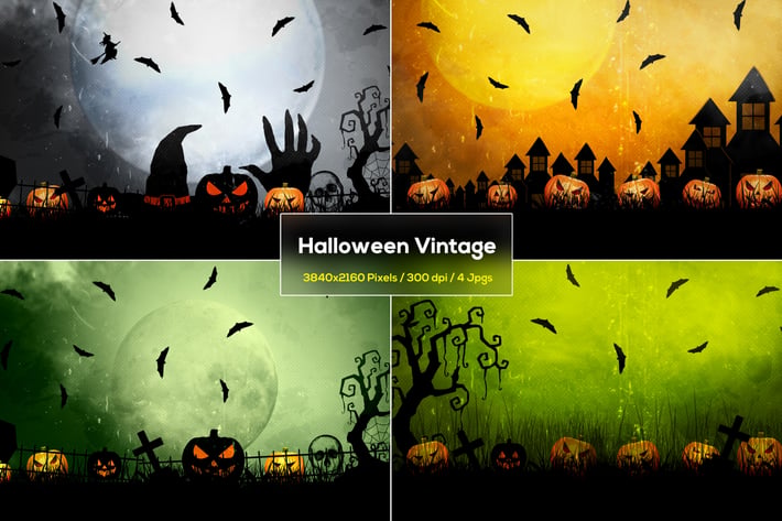 Halloween Vintage Backgrounds
