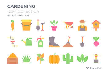 Gardening Color Icon