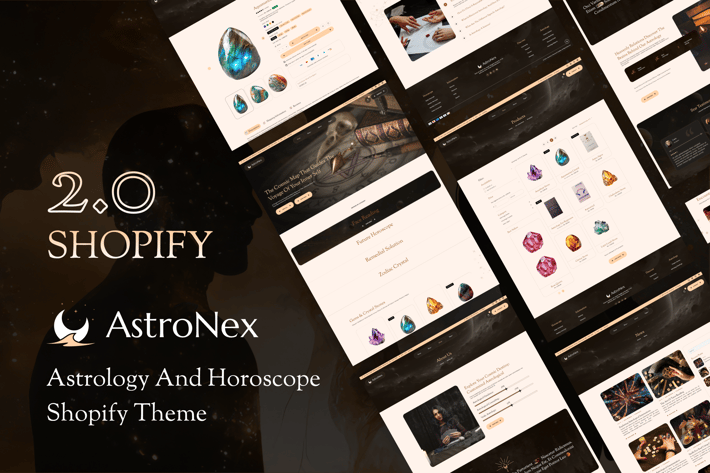 Astronex - Astrology, Horoscope Shopify  Store 