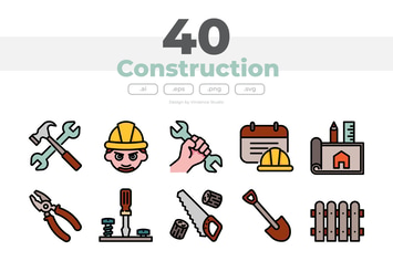 40 Construction Icons
