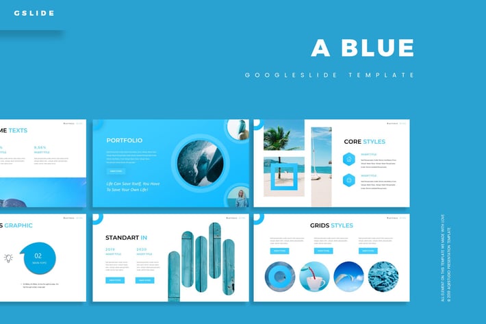 Blue - Google Slides Template
