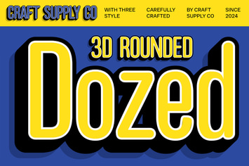 Dozed Rounded 3D