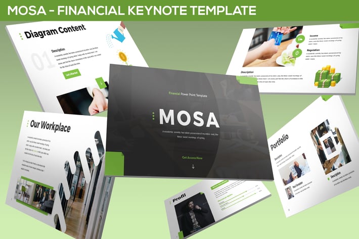 Mosa - Financial Keynote Template