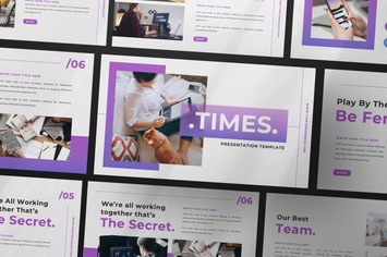 Times Business Presentation Template