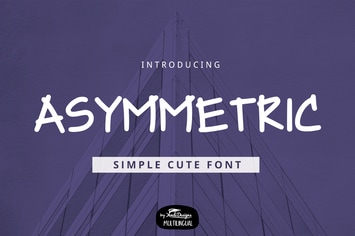 Asymmetric Font
