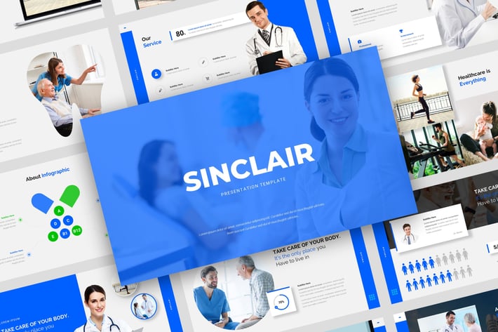 Sinclair- Medical Google Slide Templates