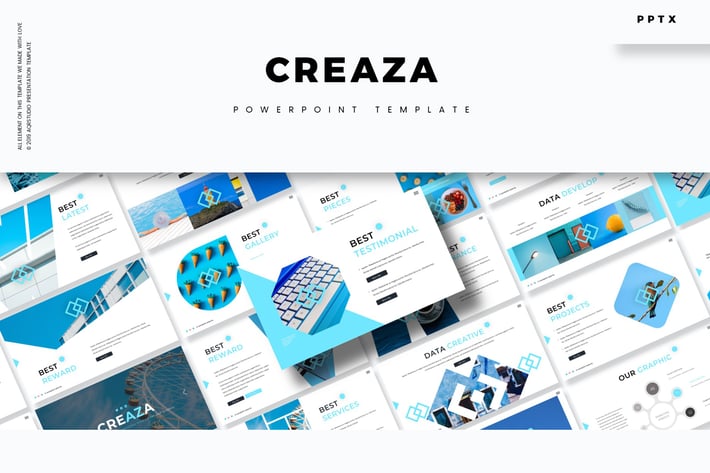 Creaza - Powerpoint Template