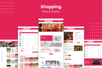 E-commerce Shopping Website Template