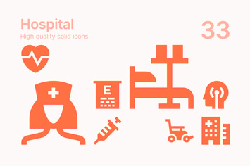 Hospital Icons