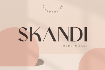 Skandi | Modern Sans Serif Muntab_Art Muntab_Art