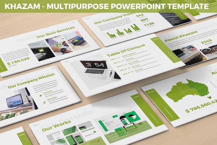 Khazam - Multipurpose Powerpoint Template