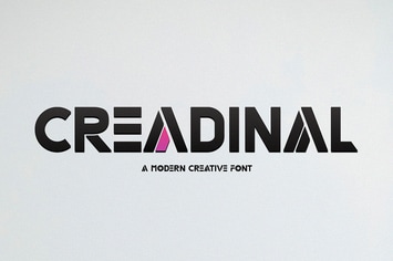 Creadinal - Modern Font