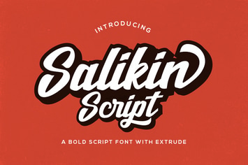 Salikin Script Font