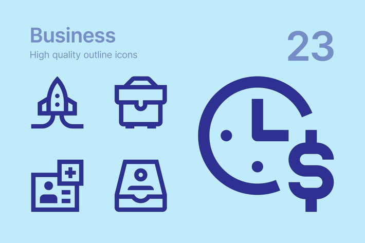 Business icons