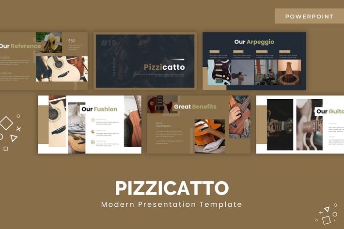 Pizzicatto - Powerpoint Template