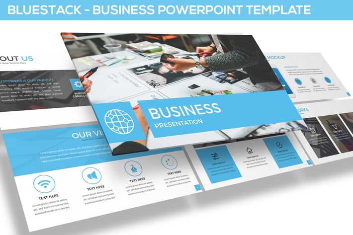 Bluestack - Powerpoint Template