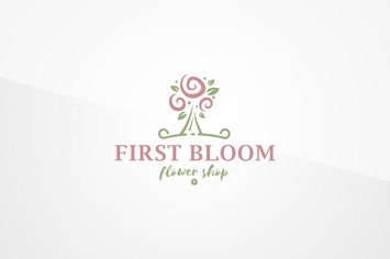 Flower Shop Logo Template