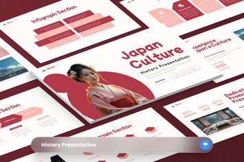 Japan Culture - History Keynote Template