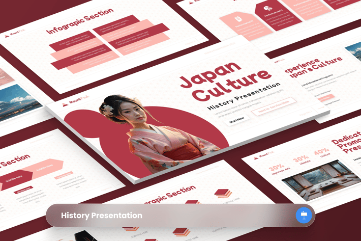 Japan Culture - History Keynote Template