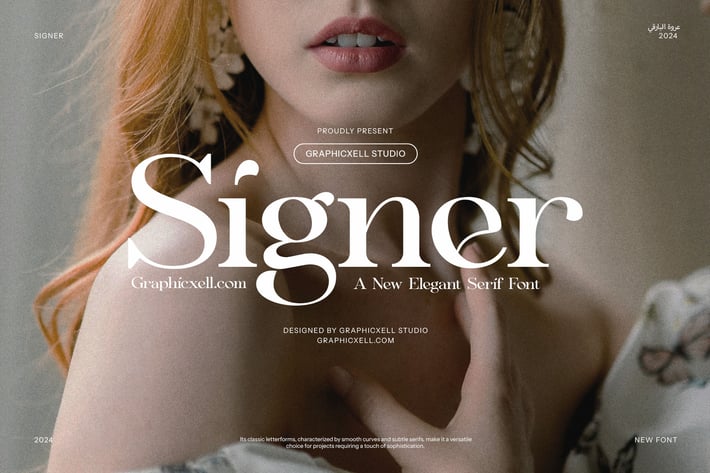 Signer - Elegant Serif Font