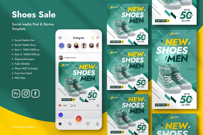 Shoes Social Media Template