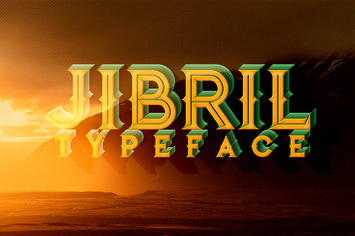 Jibril - Vintage Style Font