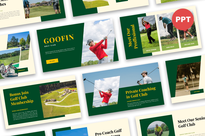 Goofin - Golf Club Powerpoint