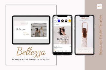 Belezza - Powerpoint & Instagram Template