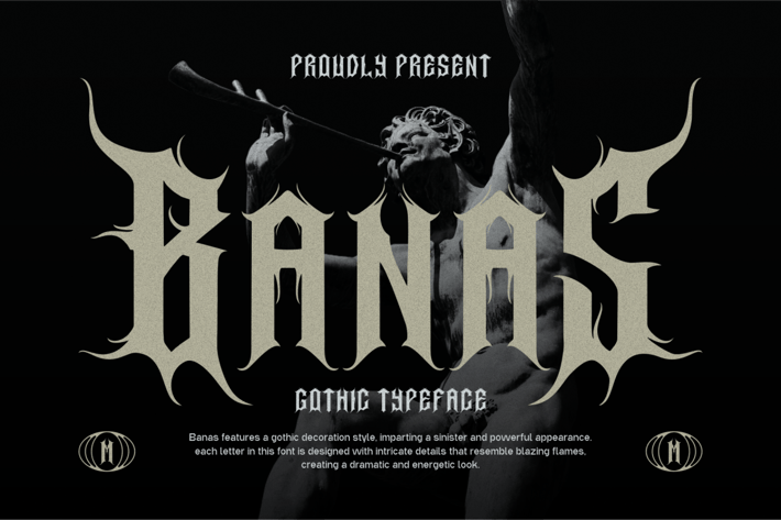 Banas - Blackletter Font