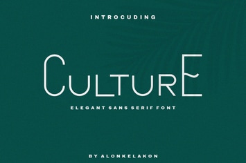 Culture Sans Serif Font