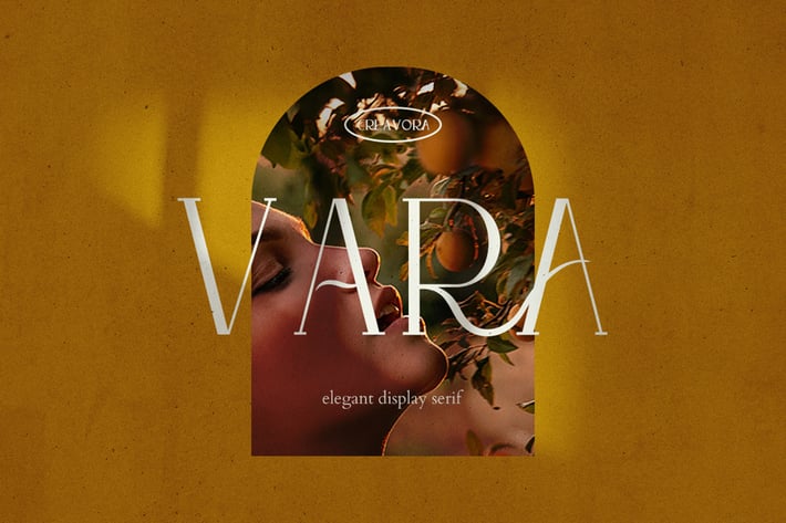 Vara -  Display Serif Font