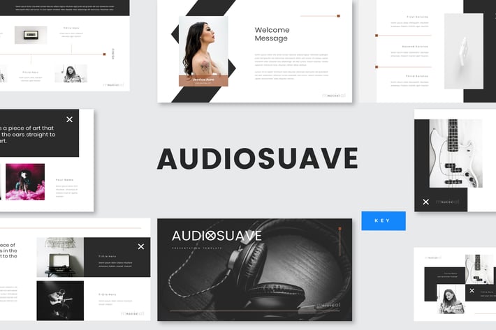 Audiosuave - Music Keynote Template