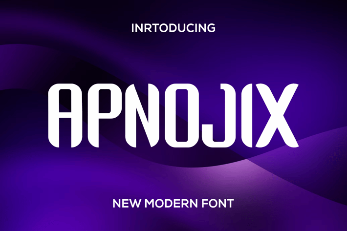 Apnojix Font