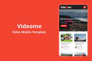 Videome - Video Mobile Template