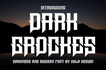Dark Grockes Font