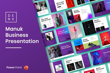 Manuk – Business PowerPoint Template