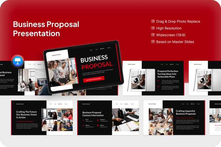 Business Proposal Presentation Keynote