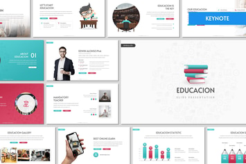 Educacion - Education Keynote Template