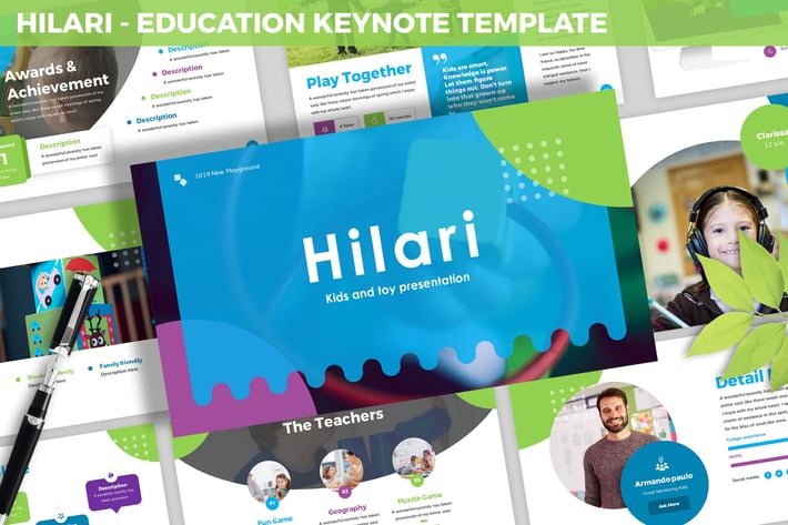 Hilari - Education Keynote Template