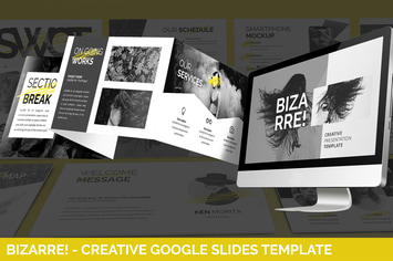 Bizarre - Creative Google Slides Template
