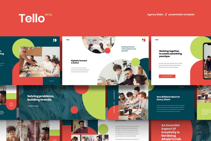 Tello - Agency Powerpoint Template