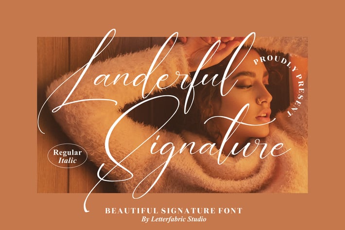 Landerful Signature Font