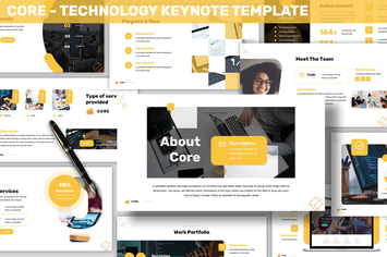 Core - Technology Keynote Template