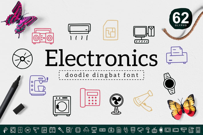Electronics Dingbat