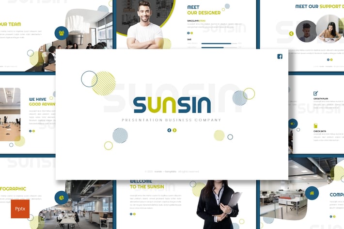 Sunsin - Business Powerpoint Template