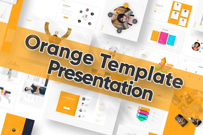 Orange Powerpoint Template